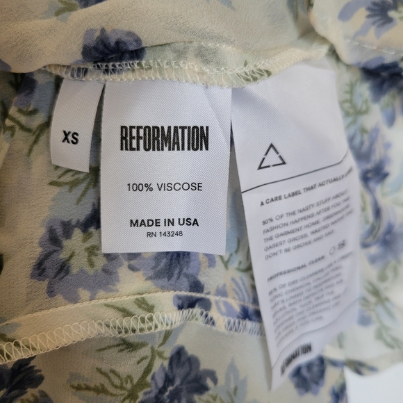 SOLD Reformation Positano Dress - Picture 7 of 9